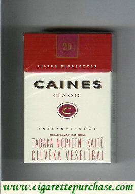 Caines Classic cigarettes